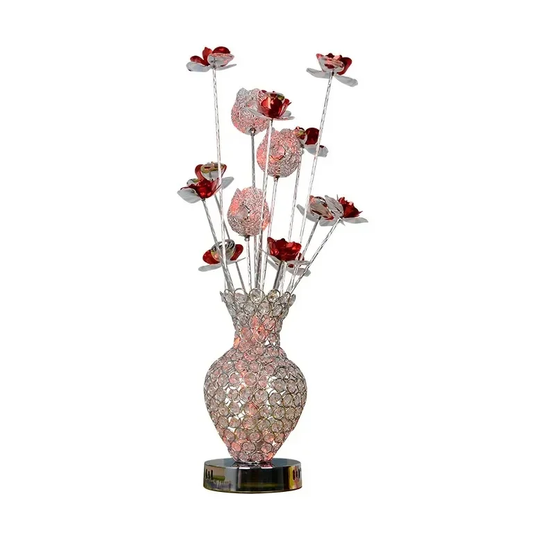 Modern electronic bedroom handmade wedding warm led lamp, decorative home hotel desk lamp Turkish lamp rgb
