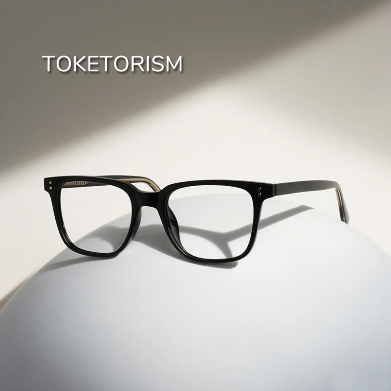 

Toketorism Classic Square Glasses For Men Anti Blue Women's Eyeglasses Optical Glasses Frames