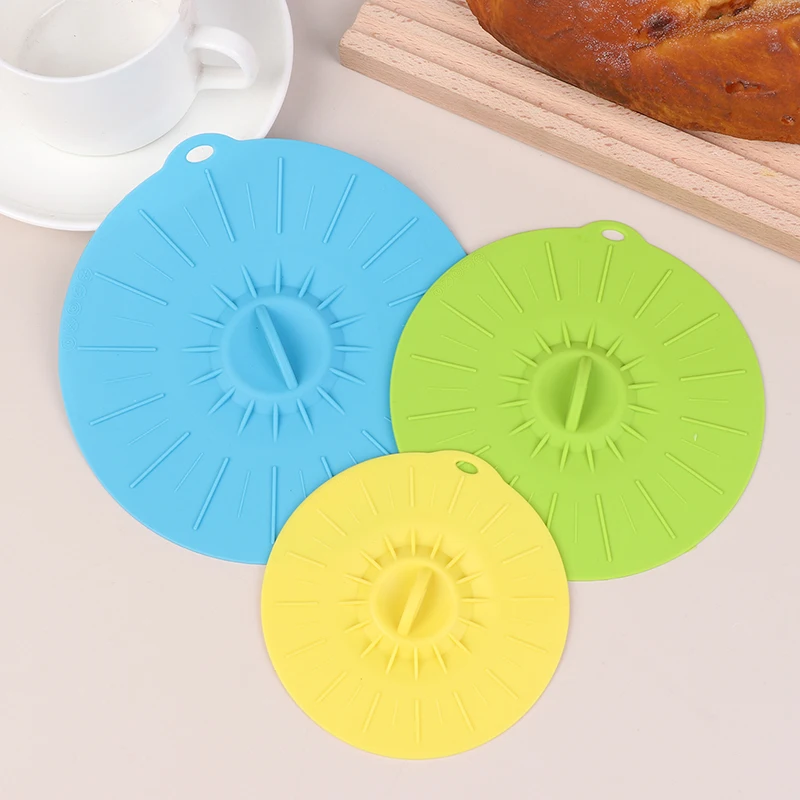 5/6pcs Environment-friendly Preservation Cover Food Ftorage Can Be Used Spill Proof