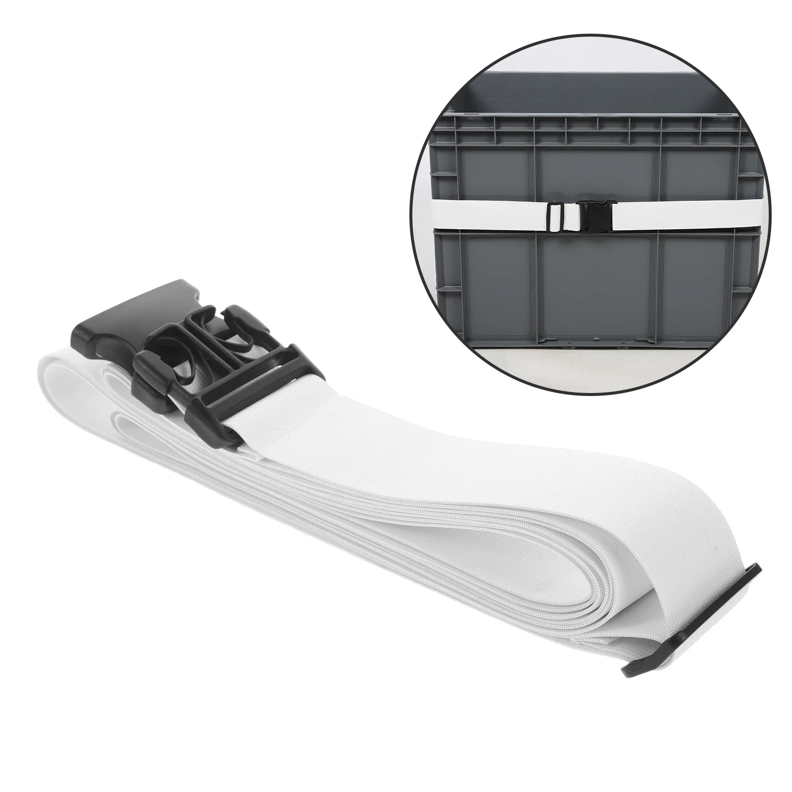 

4 Meters Elastic Band Closet Organizer Adjustable for Wardrobe Furniture Fixing Storage Solutions Multi-Use Elastic Strap