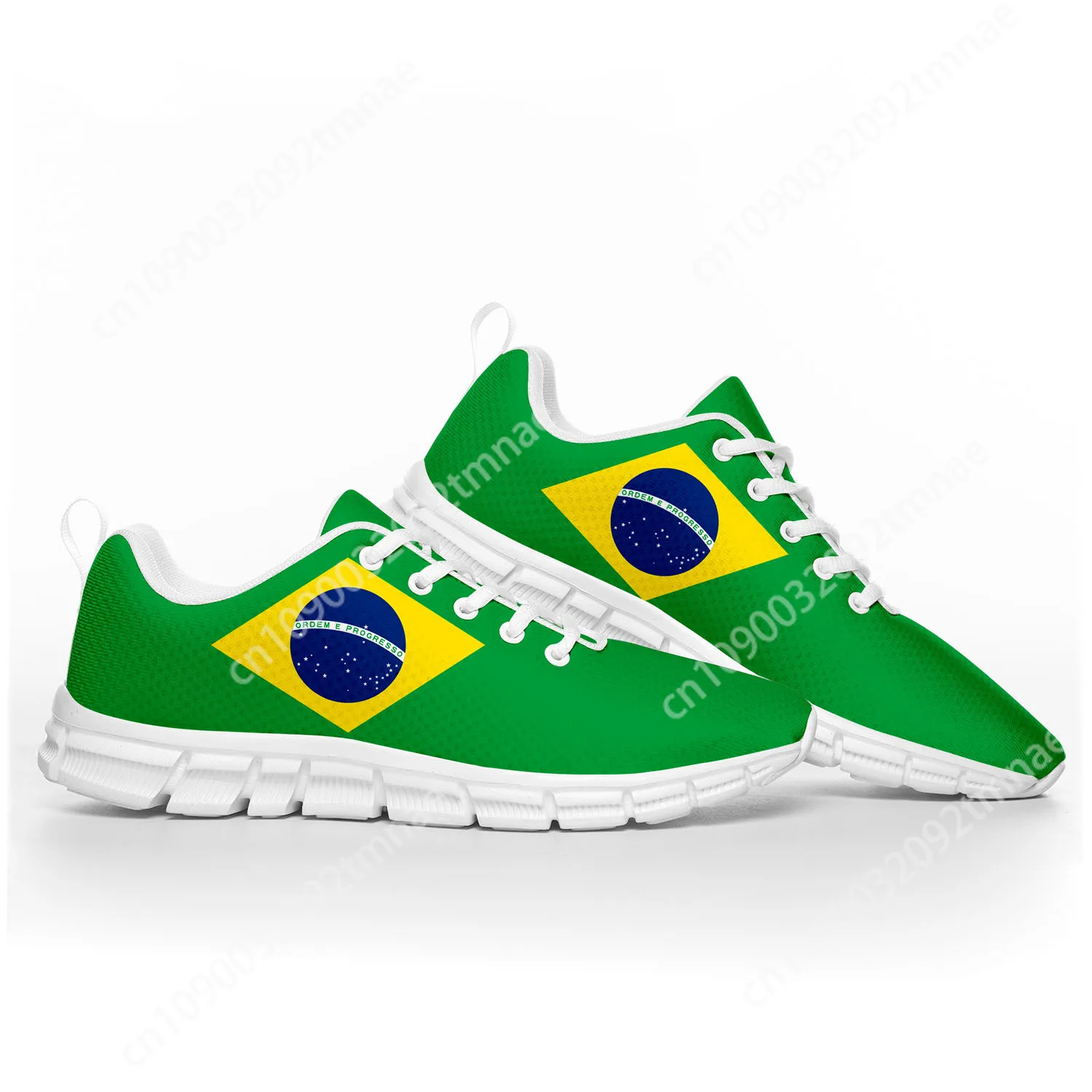 Brazilian Flag Sports Shoes Mens Womens Teenager Kids Children Sneakers Brazil Soccer Football Casual Custom Couple Shoes