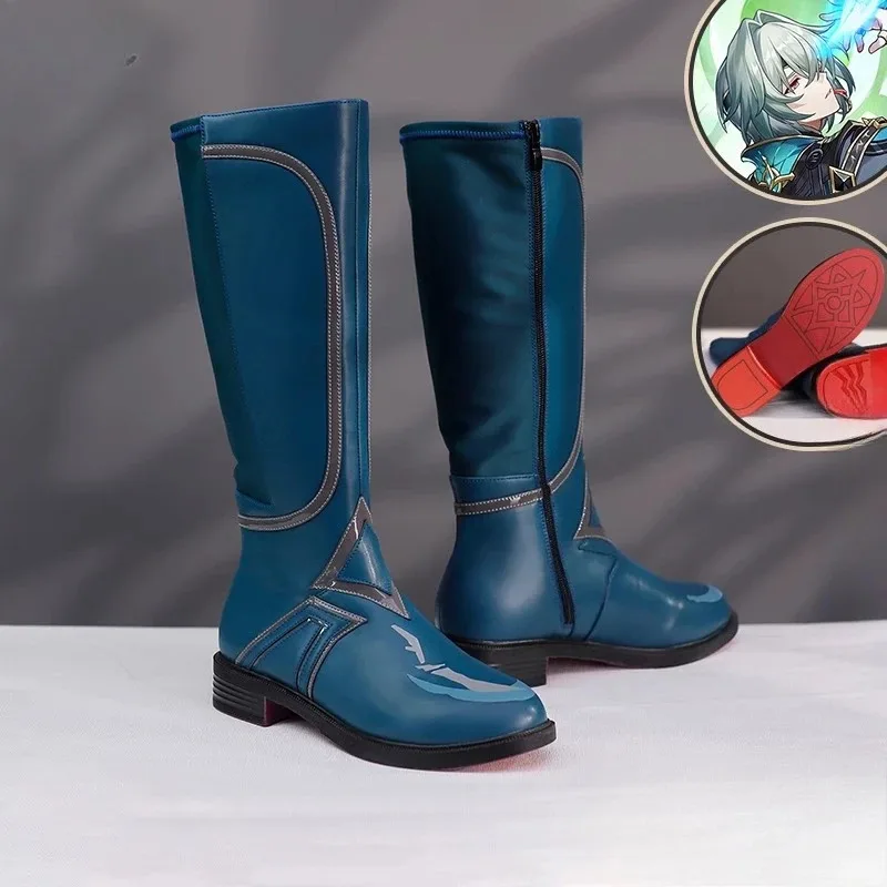 

Honkai Star Rail Anaxa Cosplay Shoes Green Anaxagoras Grove of Epiphany Amphoreus Halloween for Women Men Carnival