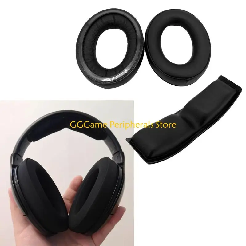 

U55B Sponge Earpads Headband For HD620S HD400 HD560S Headphones Improved Comfort And