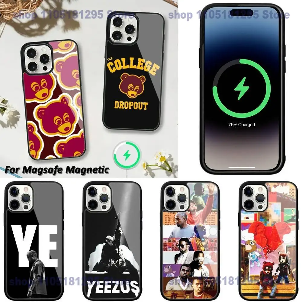 

Bully Kanye West Phone Case For iPhone 17,16,15,14,13,12,11,Plus,Pro,Max,Mini Magsafe Magnetic Wireless Charging
