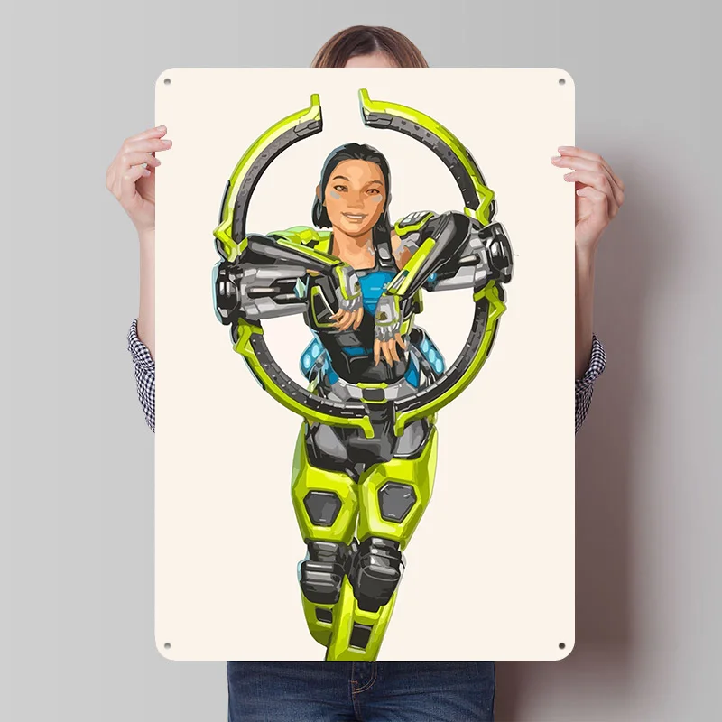 

Apex Legends Conduit Metal Poster Custom Wall Art Retro Vintage Tinplate Signs for Man Cave Home and Decoration Gaming House