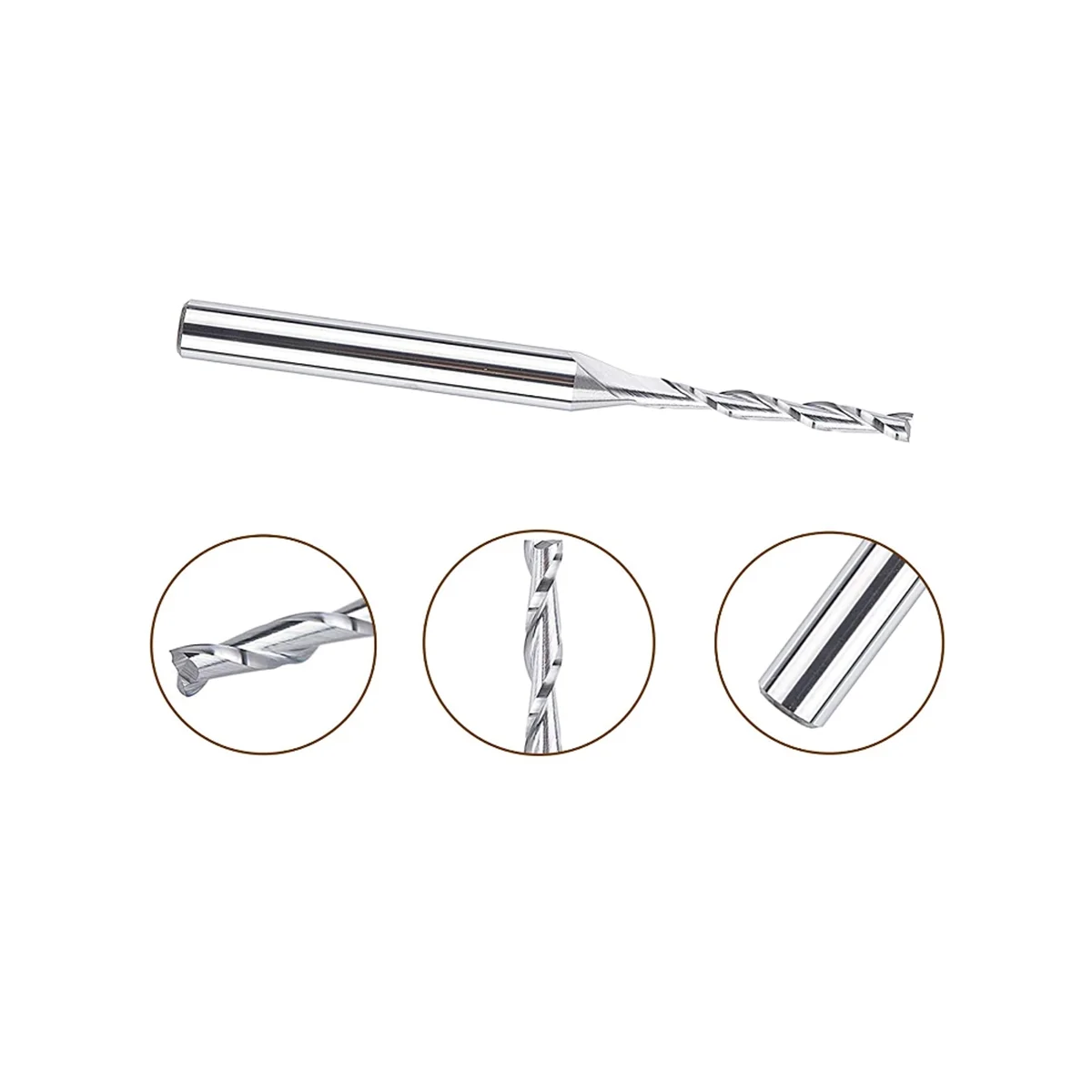 التنغستن سبائك الصلب الحفر ، الصلبة كربيد طحن القاطع ، وتستخدم لقطع الخشب والنحت ، 2 قطعة