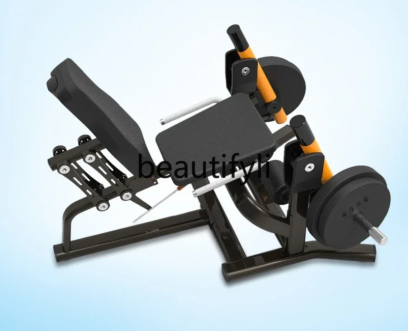 

X Commercial fitness, indoor sports, gym leg flexion and extension strength equipment, thigh extension trainer