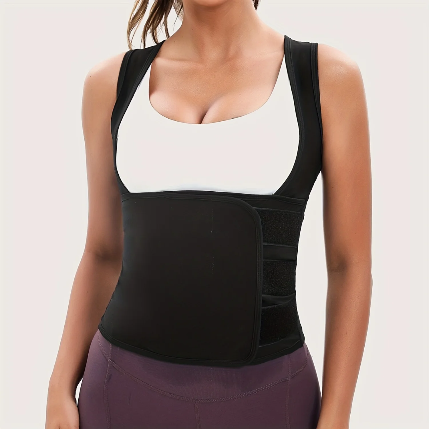 Sweat Sauna Vest, Waist Trimmers, Waist Trainer - Women's Sweat Sauna Vest