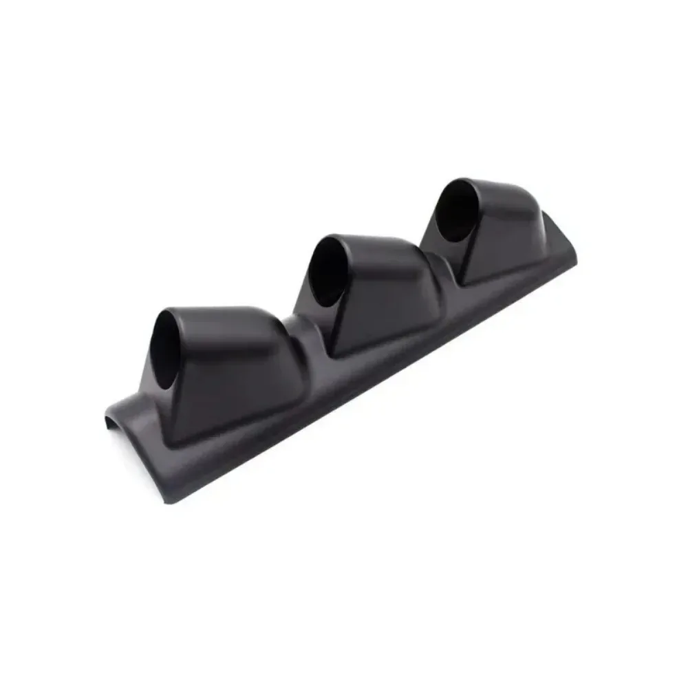 Universal 1 2 3 Hole Left/Right Hand  Auto Dual Holes A-Pillar Holes Gauge Holder Pod Modified Instrument for Black 52mm