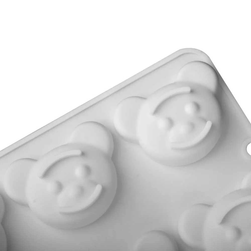Multicavity Animal Bear Chocolate Silicone Mold Cartoon Panda Mousse Cake Biscuit Candy Ice Soap Candle Making Baking Tool Gift - Image 5