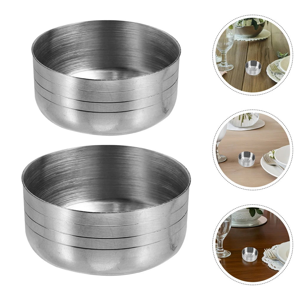 

2Pcs Stainless Steel Shaker Lids Replacement Leakproof Cocktail Making Bartender Accessories Milk Tea Shaker Lid Bar Essentials