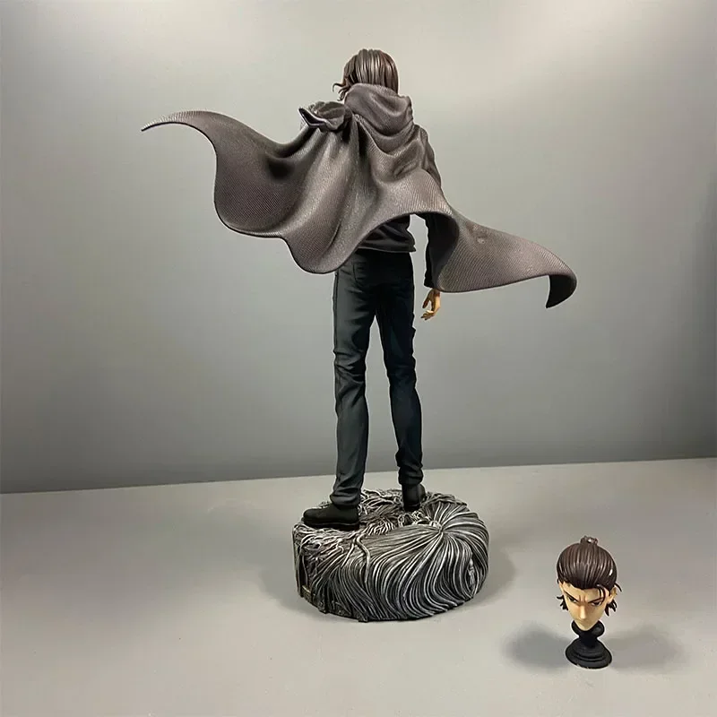 30cm Anime Attack on Titan Figure Eren Jaeger Action Figure Double-headed Figurine PVC Statue Model Dolls Boys Gifts Toy Collect