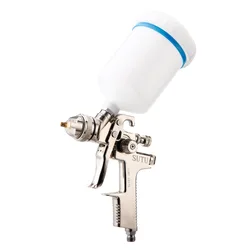 SUTU Spray Guns 1.4/1.7MM Nozzle Painting Gun Oil Paint Air Spray Gun Airbrush AB-17G/S High Atomization Paint Guns