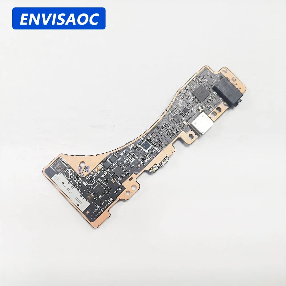 Placa de Audio USB-C Tipo-C con Botón de Encendido para Laptop Lenovo Yoga 9 14IAP7 82LU, Repuesto OEM HYG90 NS-D991 5C50S25303