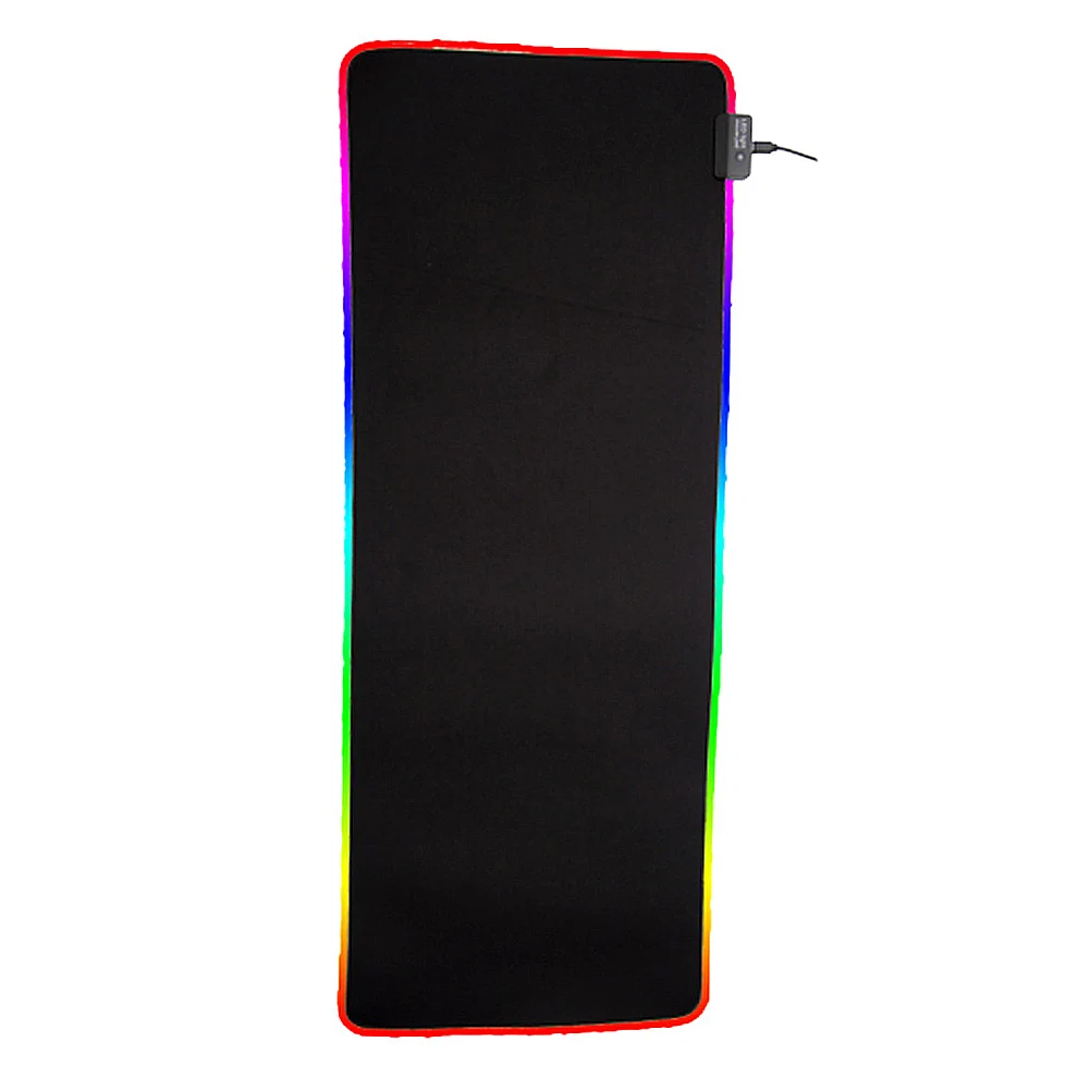 

Large Gaming Mouse Pad RGB Luminous Desk Carpet Xxl Foldable Keyboard Mat Precise Positioning Detachable Usb Cable Anti Slip