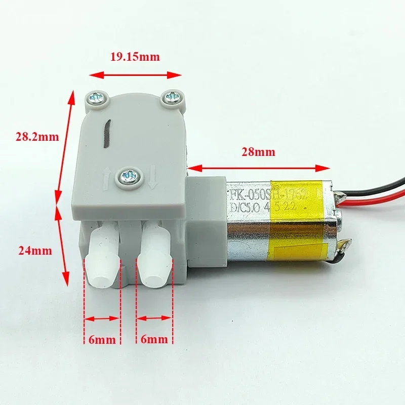 1PCS CN PEP-3L DC 5V Small Mini Peristaltic Pump Dosing Pump Micro Self-priming Suction Liquid Pump Flow Control