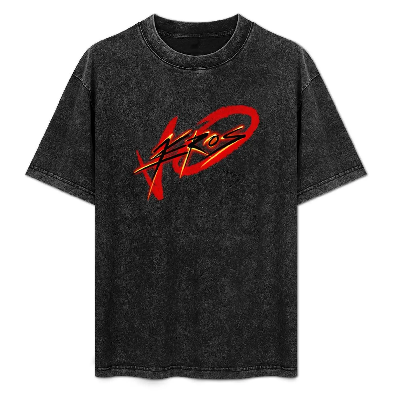 

voEROS neon logo T-Shirt Casual Soft Cotton Short Sleeve Tee