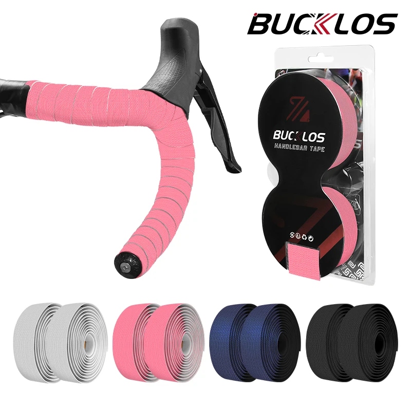 

BUCKLOS Road Bike Handlebar Tapes Non-slip Bicycle Bar Strap Wear Resistant Anti Slip Cycling Grip Tape Road Gravel Handle Cover