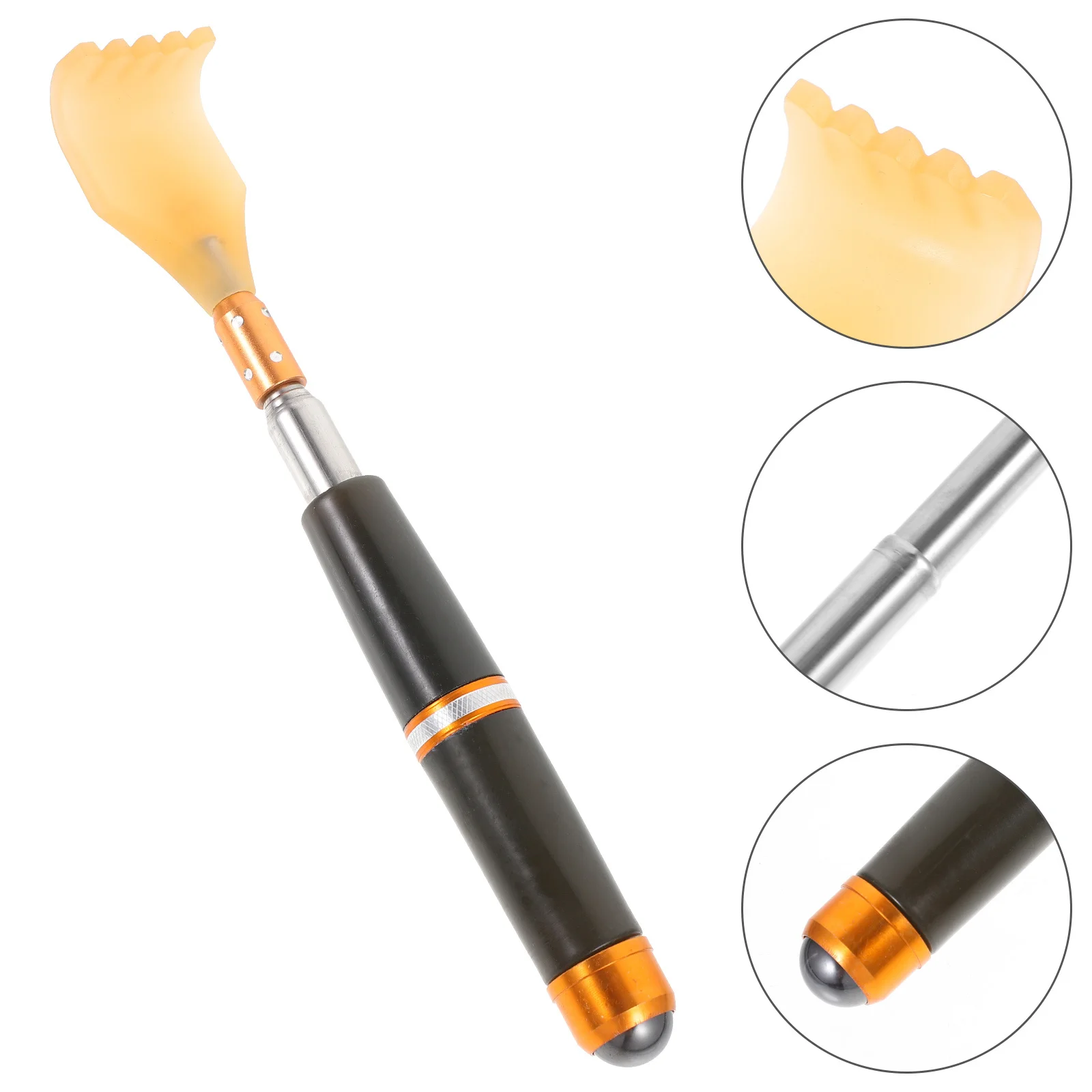 

Back Scratcher Retractable Claw For Itch Relief Portable Durable Massage Tool Practical Elderly Care Solution Back