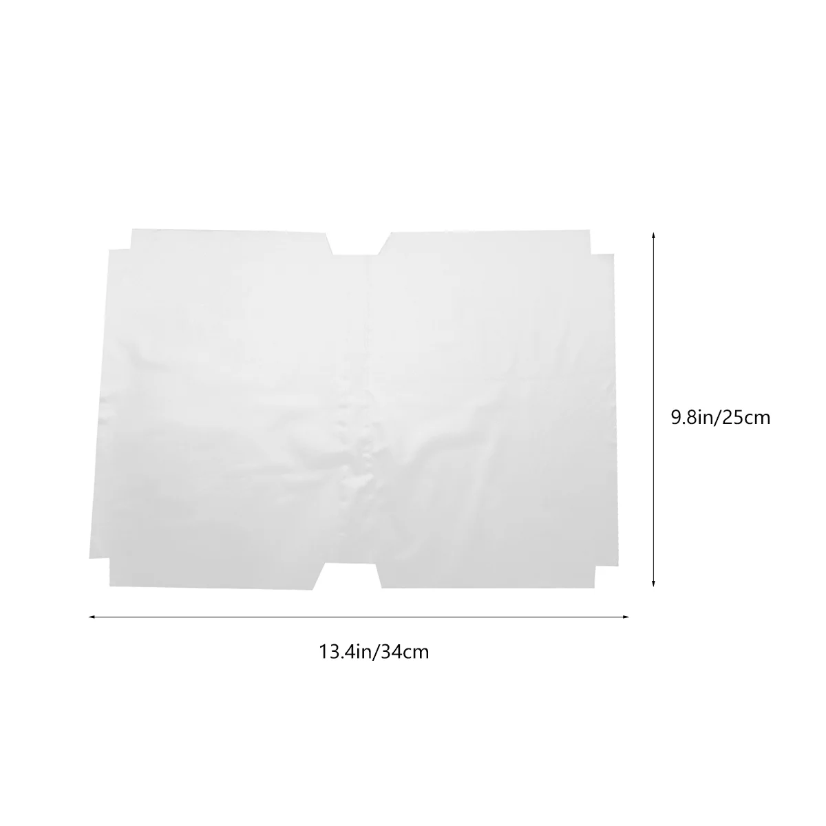 10 Pcs Self-adhesive Book Cover Clear Plastic Transparent Protective Textbook Covers