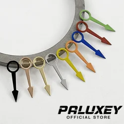 No Luminous NH34 GMT Silver Red Blue Green Black Orange GMT Hands 8.5MM Fit NH34A 4R34 Movement Replacement Parts