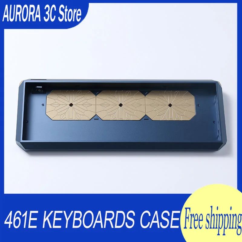 461e Aluminium Alloy Keyboards Case Wooting 60he Magnetic Axis Keycase Custom Matte Keyboard Case Gift For Csgo Aim60 Rakka Gh60