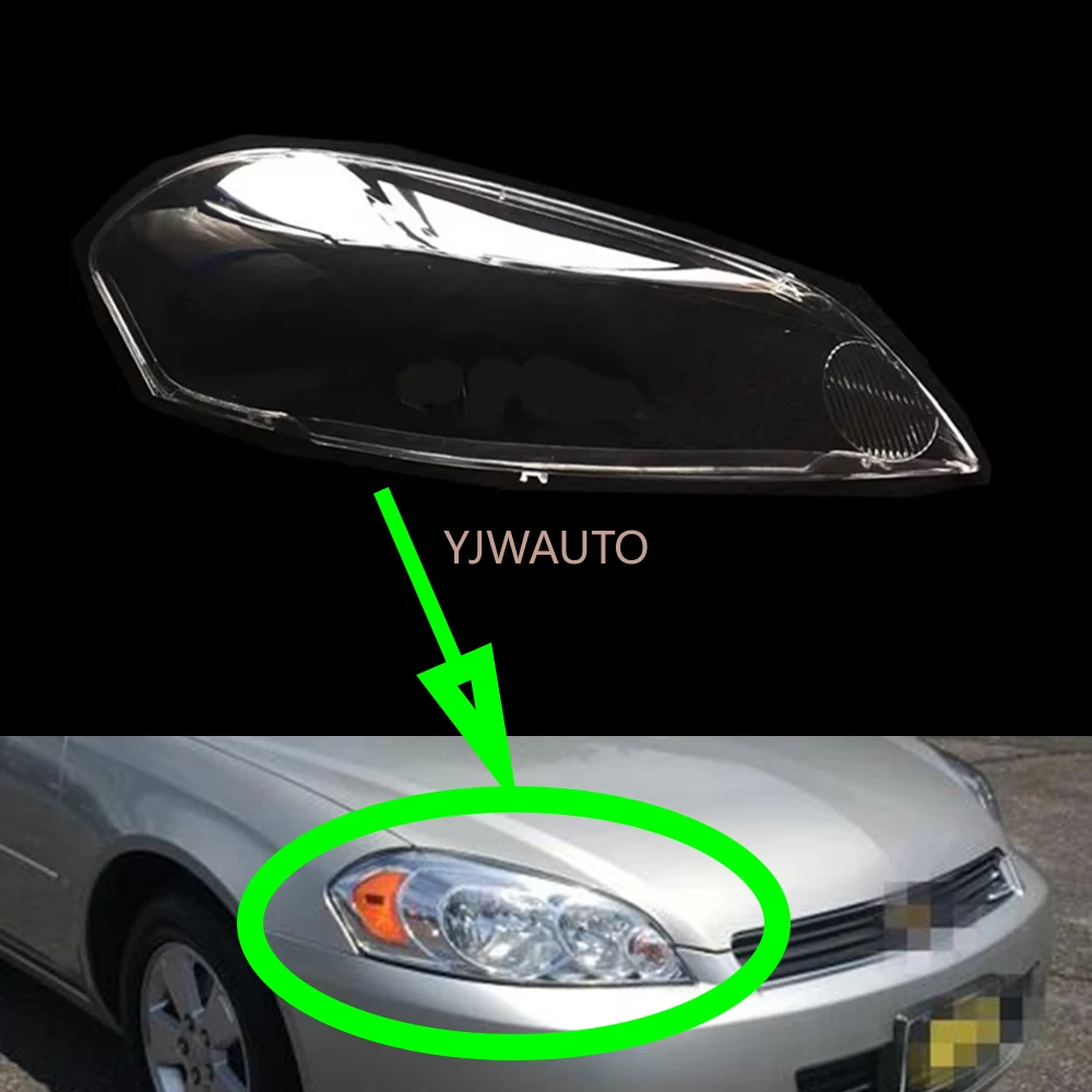 

For Chevrolet Impala 2006 2007 2008 2009 2010 2011 2012 2013 Headlight Cover Car Headlamp Lens Glass Front Lampshade Car Shell