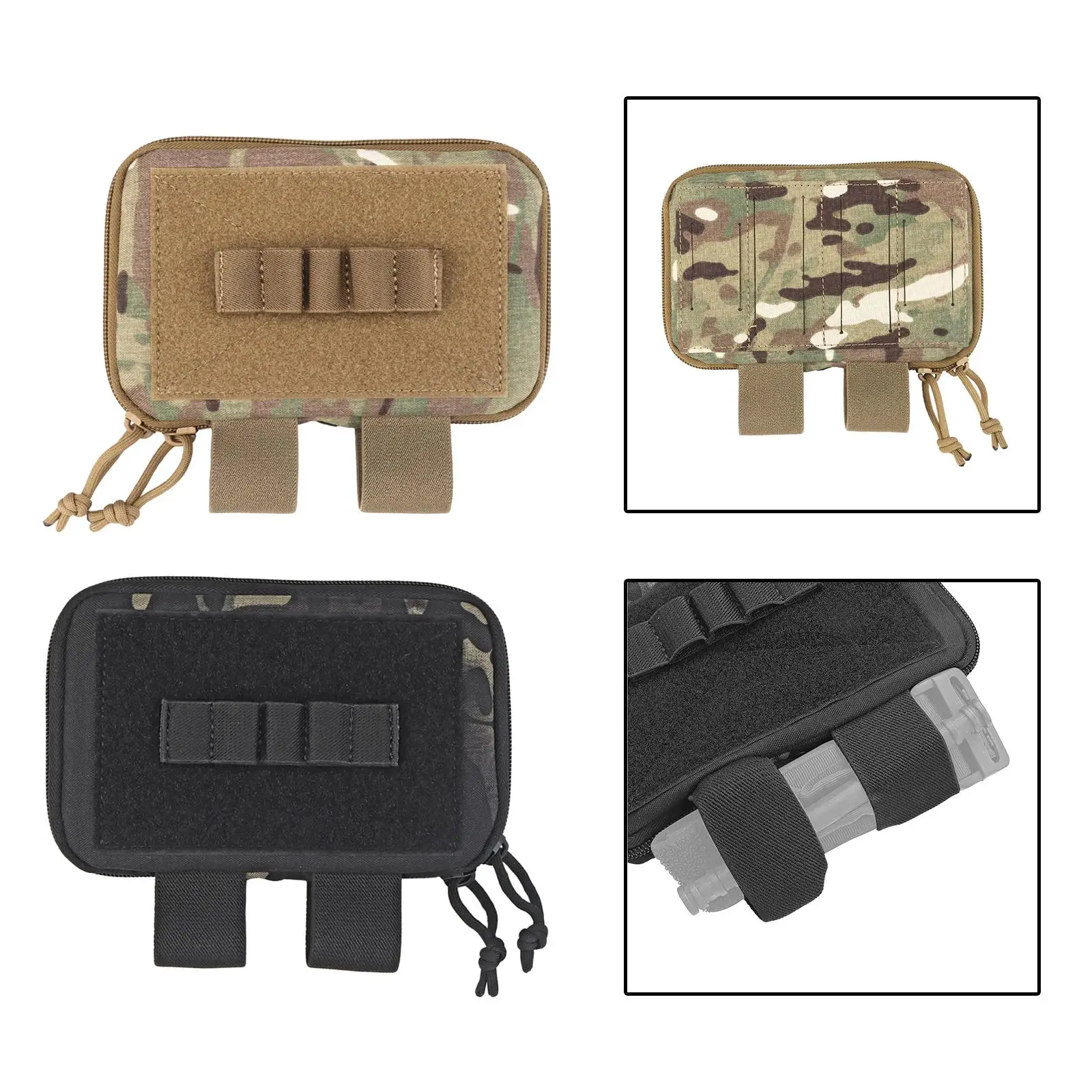 Outdoor Waist Aid Pouch Nylon Phone Holder Case Waist Bag for Camping Unisex