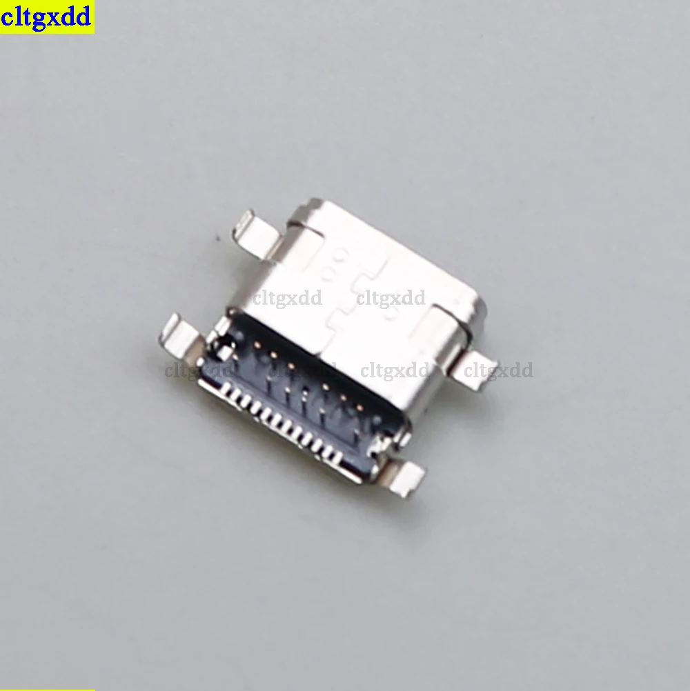 cltgxdd 1 piece FOR ASUS Zenfone 4 ZE520kl ZE554kl charging port tail plug interface ASUS CX5500 socket USB Type c 24 pin socke