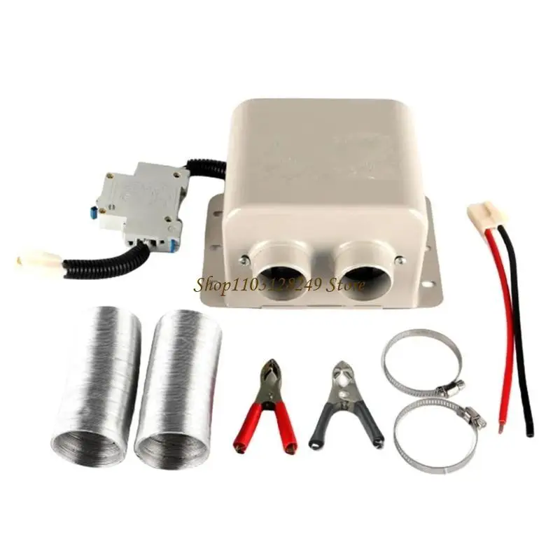 N5KD 12V/24V Heater Defroster Heating Hot Fan Electric Travel Vehicle Warm Air Blower