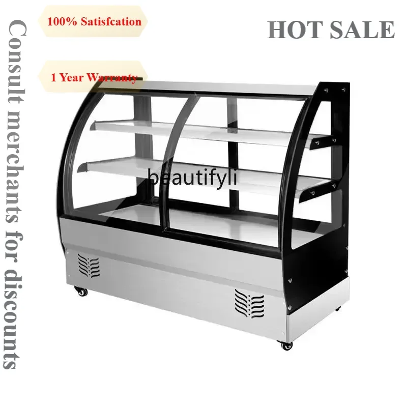 A81 3-layer cold dishes display refrigerated fresh-keeping cabinets commercial à la carte cabinets barbecue duck neck cooked fo