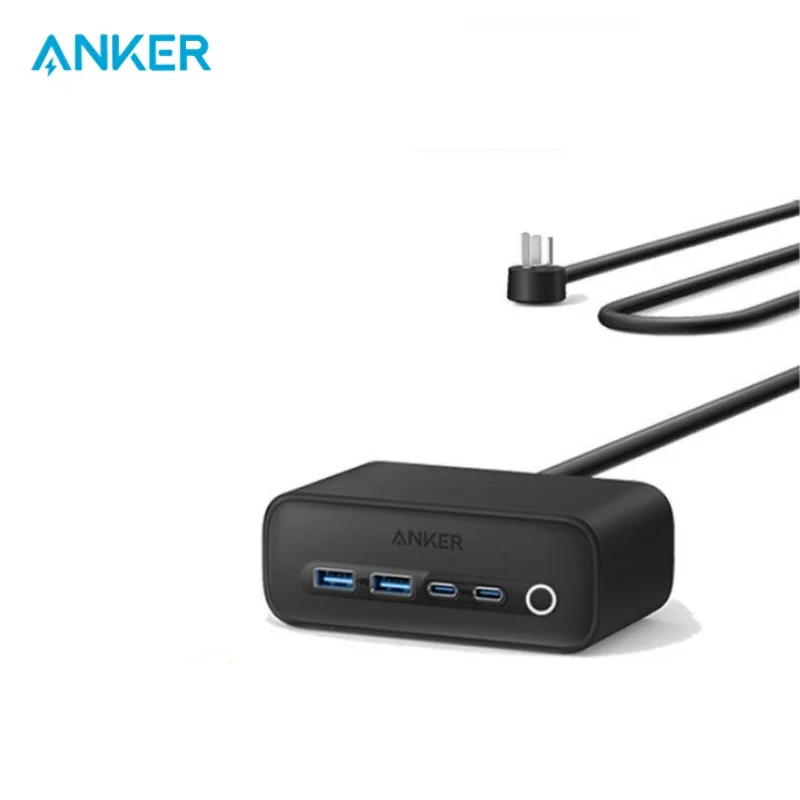 

Anker 525 Charging Station 6-in-1 USB C Power Strip for iphone14/13/12 Extension Cord