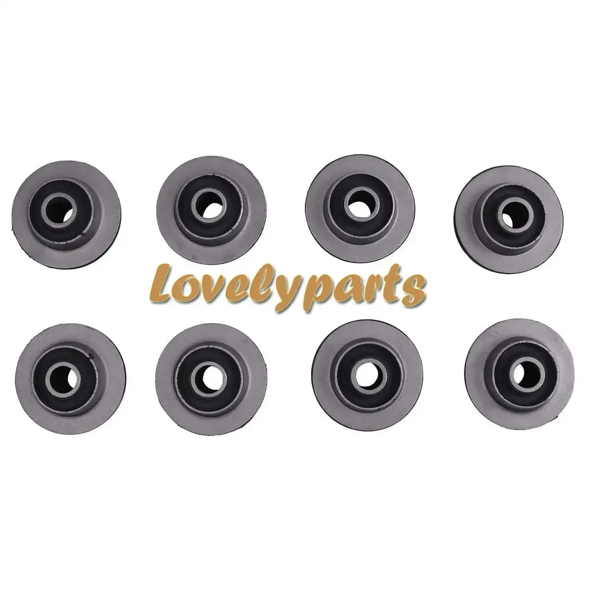 

8 Pcs Engine Mounting Rubber Cushion 11N6-10450 for Hyundai Excavator R110-7 R160LC-7 R170W-7 R170W-9S R200W-7
