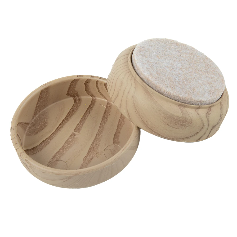 

8Pcs Wood Chair Leg Cap Non-Slip Felt Pads Prevent Scratches Hardwood Floor Protector Furniture Sliders Table Leg Cover