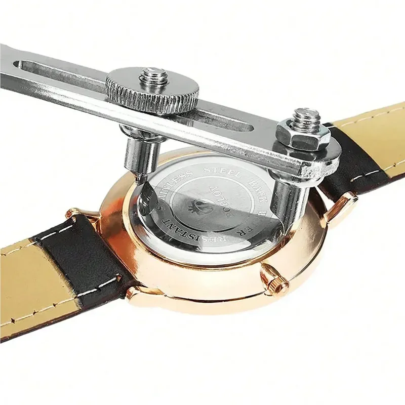 시계 백 케이스 오프너 50mm 조절 가능한 직경 백 케이스 프레스 클로저 리무버 수리 제거 도구 시계 제조 도구 오픈 시계