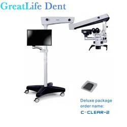 GreatLife Dent C-CLEAR-1 Deluxe Package Coxo Dental Operation Microscope Dental Microscope Surgical Operating Microscope