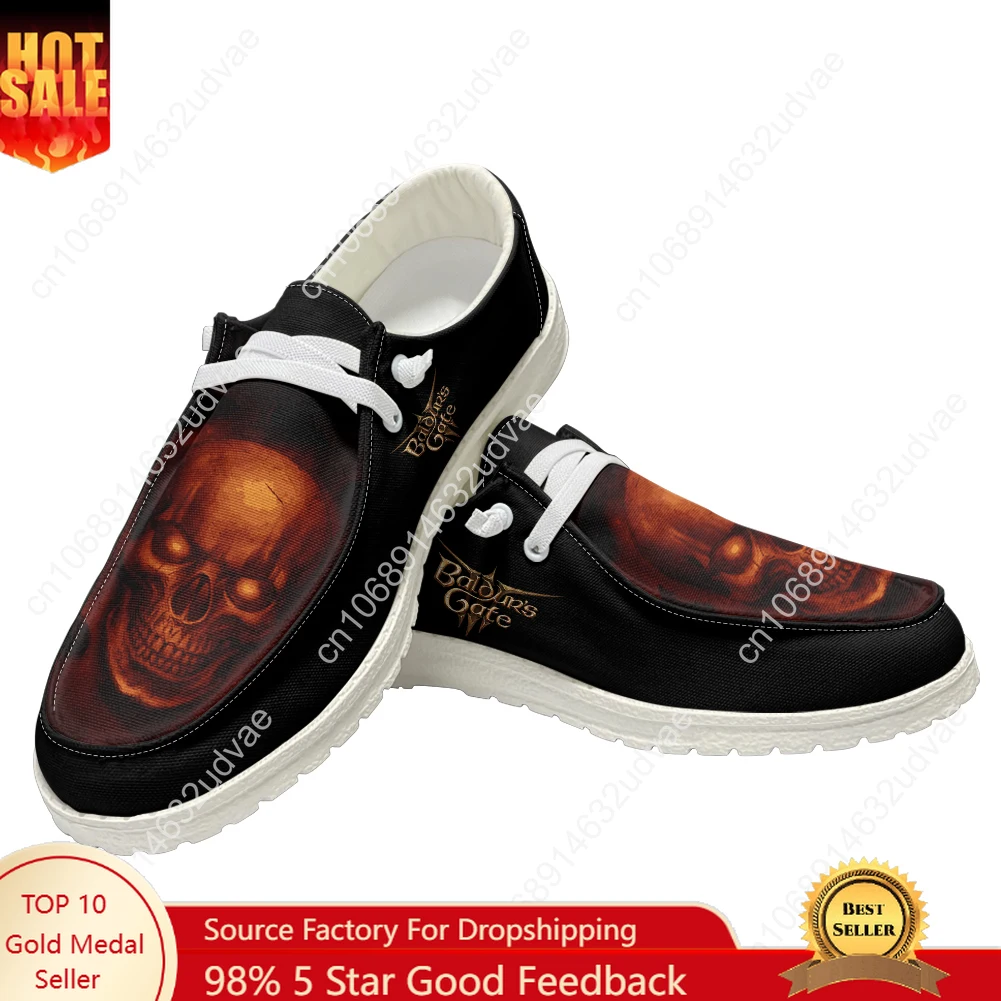 

Baldur's Gate Casual Shoes Flat Shoe Men Woman Breathable Casual Indoor Outdoor Lightweight Footwear Couple Custom Made Shoe