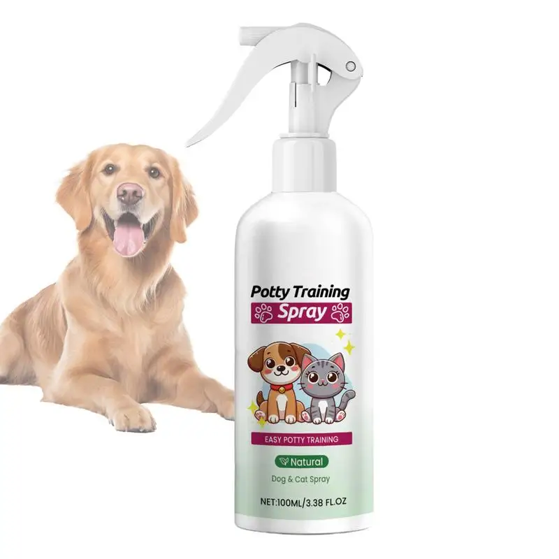 Dog Potty Training Spray 100ml Dog Training Spray For Peeing And Poop Safe Indoor And Outdoor House Training Tool Potty Training