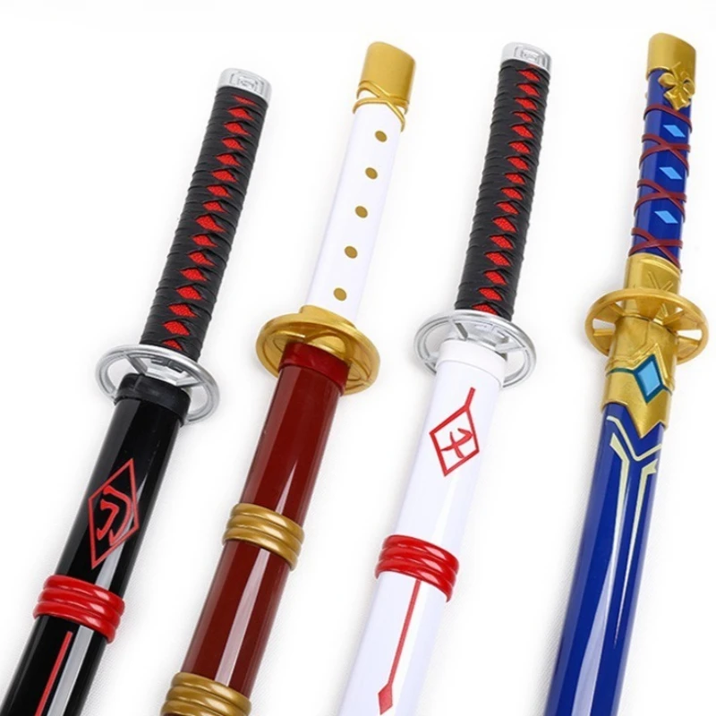 ดาบมาสเตอร์ Epic7 ขนาด 102 ซม./40.16 นิ้ว พร้อมปลอกดาบ ดาบคาตานะไม้จำลอง อุปกรณ์ประกอบฉากคอสเพลย์ ของเล่นงานฝีมือสำหรับงานปาร์ตี้ อุปกรณ์เสริมเกม