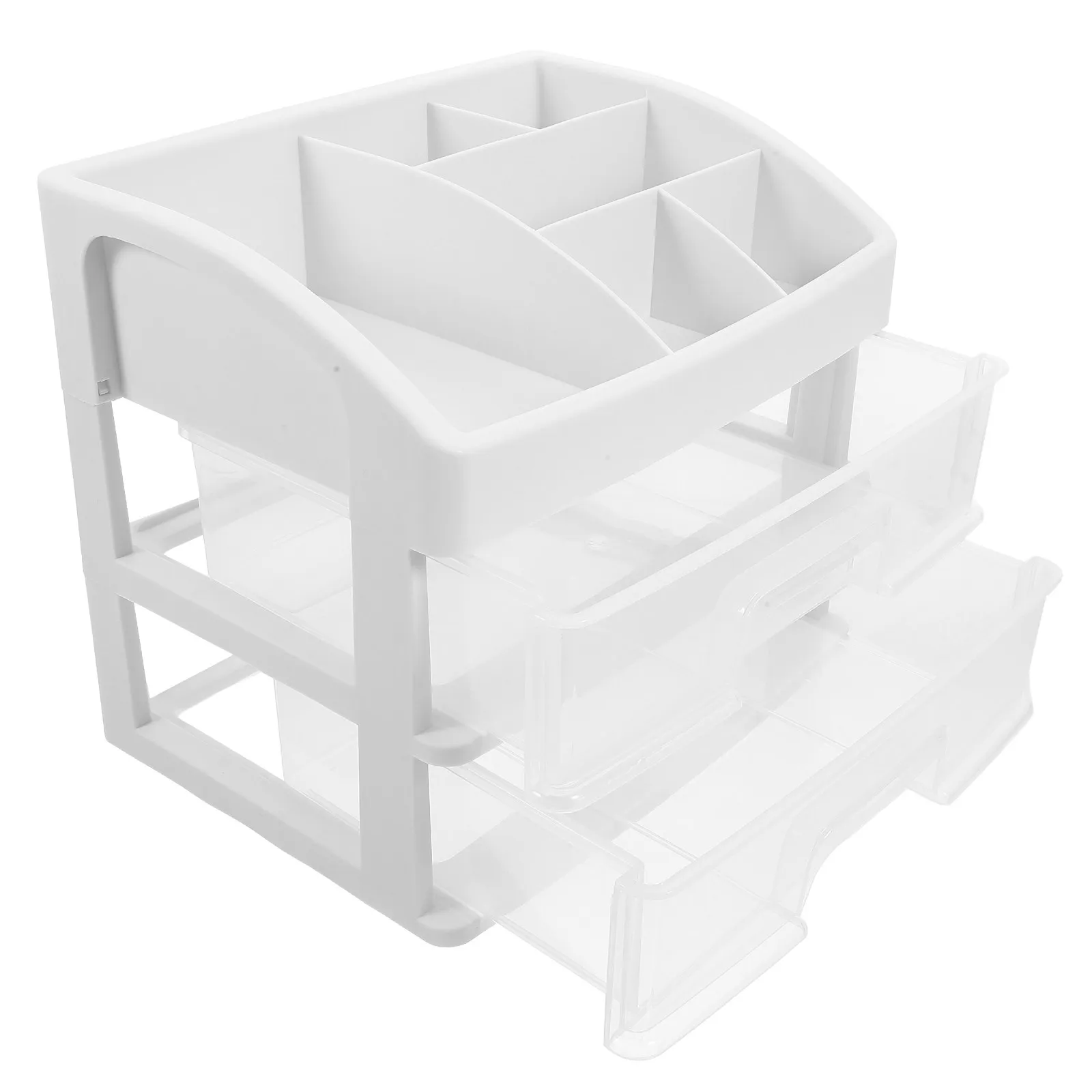 Multilayer Drawer Desk Organizer Fine Craft Storage Holder for Office Classroom Kitchen Desktop File Makeup Organizer Box