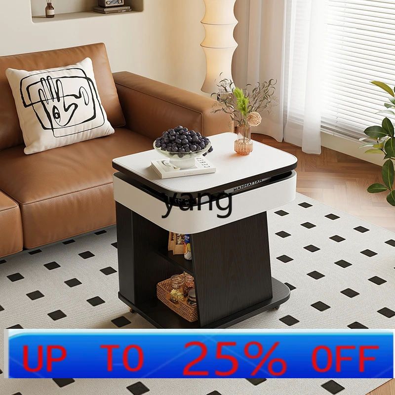 

LTT -class liftable accompanying cart creative small apartment sofa side table