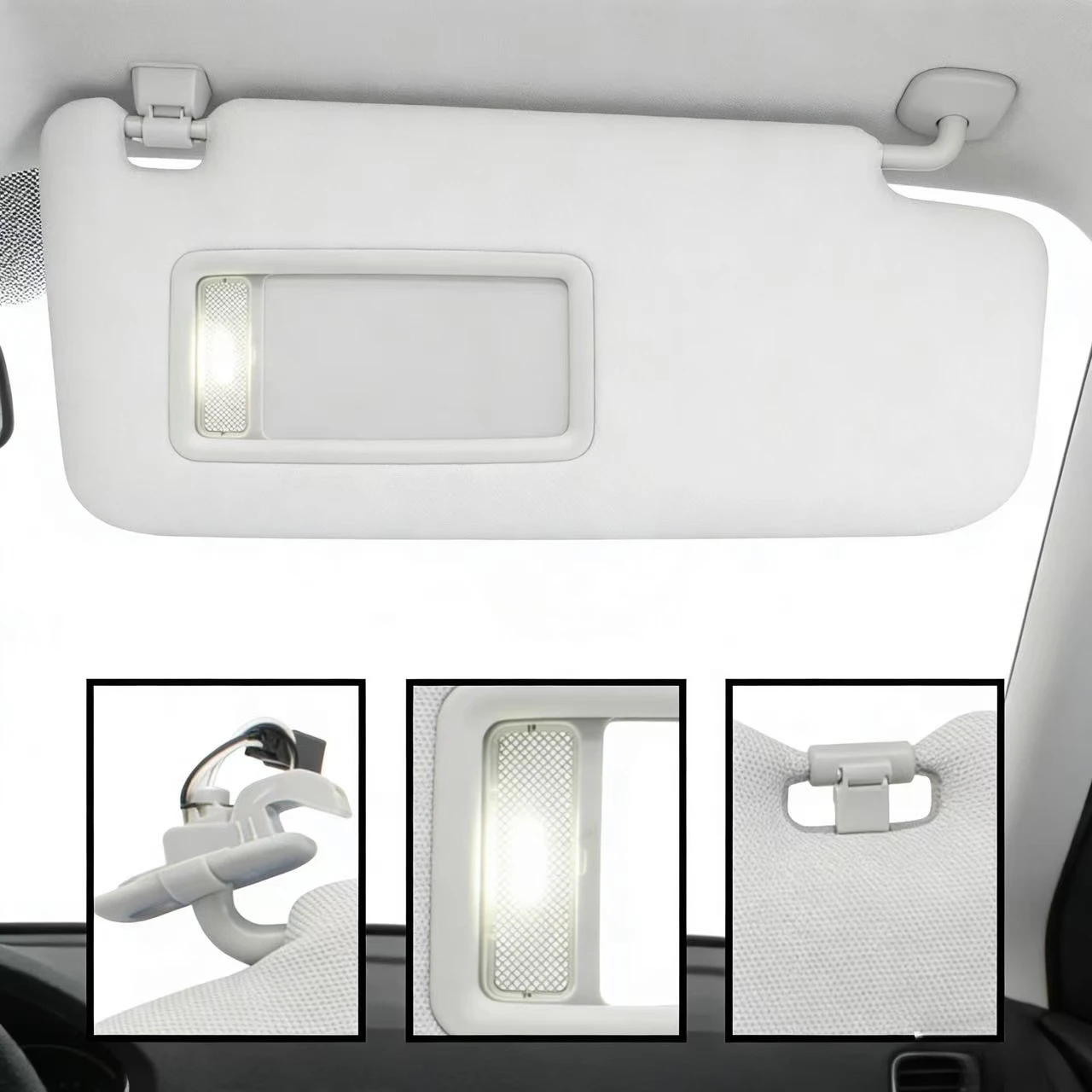 Left Right Driver Passenger Side Sunvisor Shade Shield Sunshade For Mazda CX-9 CX9 Sun Visor 2010 2011 2012 2013 2014 2015