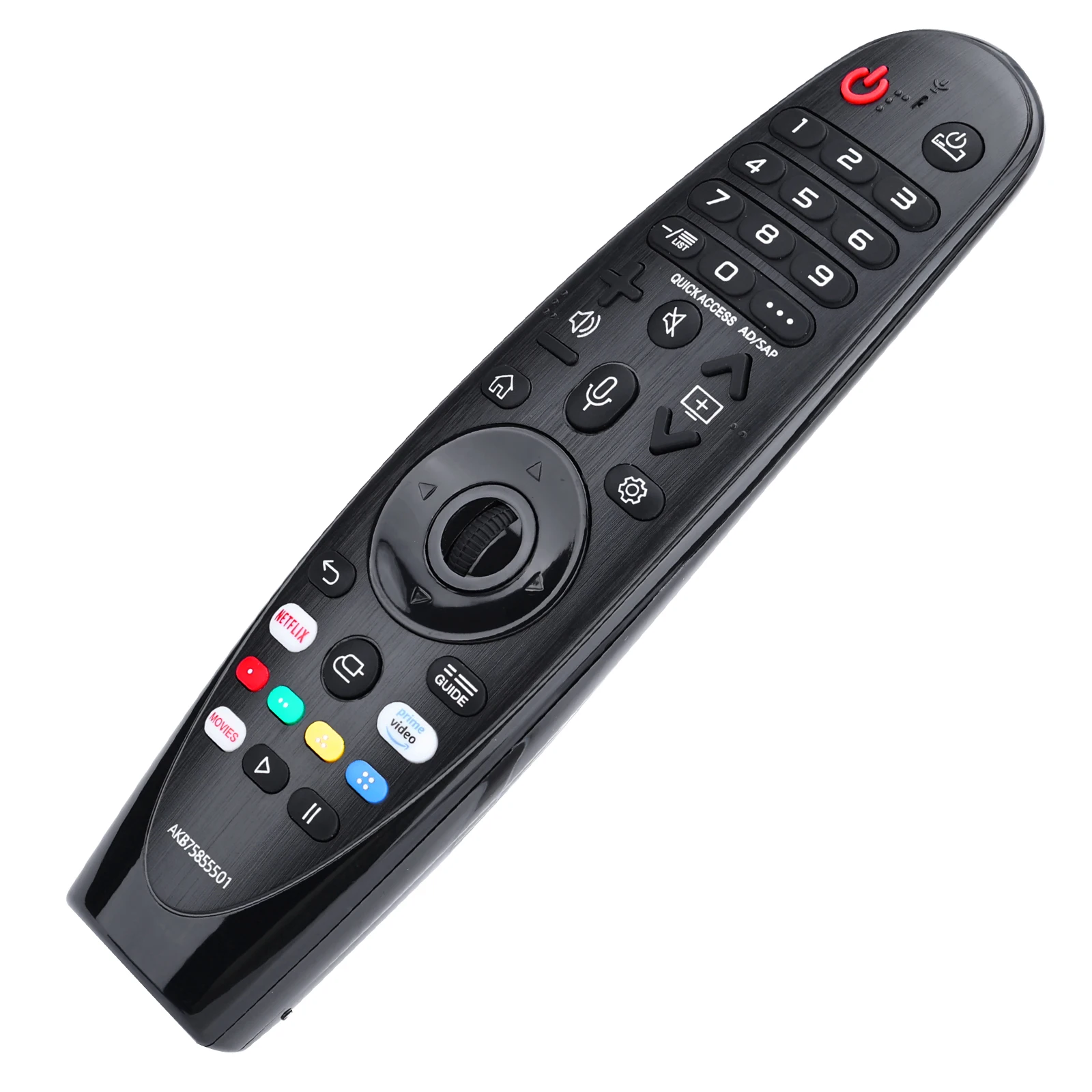 جهاز التحكم عن بعد الصوتي السحري AKB 7585501   جهاز تحكم عن بعد عالمي يحل محل وظيفة مؤشر التلفزيون الذكي AN-MR20GA MR19BAMR18BA MR650A #4