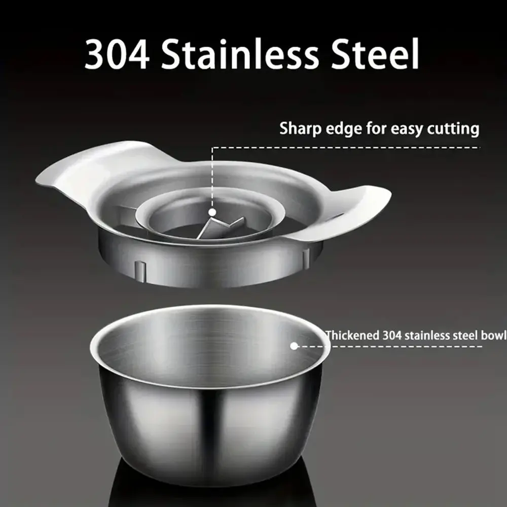 Stainless Steel Pomegranate Peeling Pulp Separator Bowl Non-slip Pomegranate Seed Remover Durable Convenient