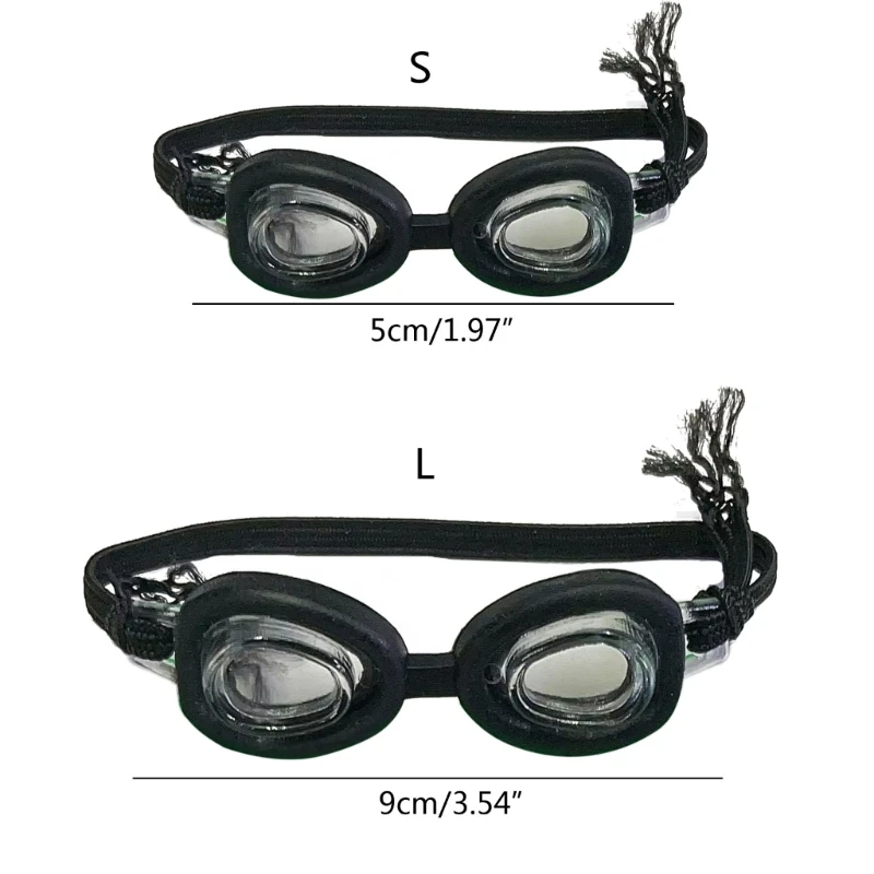 Đạo cụ chụp ảnh búp bê Goggle Model Tiny Underwater Goggles Kids Swim Goggles DIY HXBA