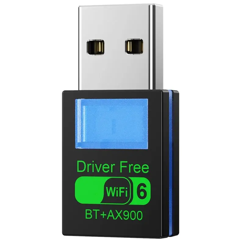 【Price Drop !!】PC-Optimized AX900 Wifi 6 Adapter- Driver-Free Wireless Network Card Bluetooth 5.4, Dual Band 2.4G/5Ghz& High-Spe