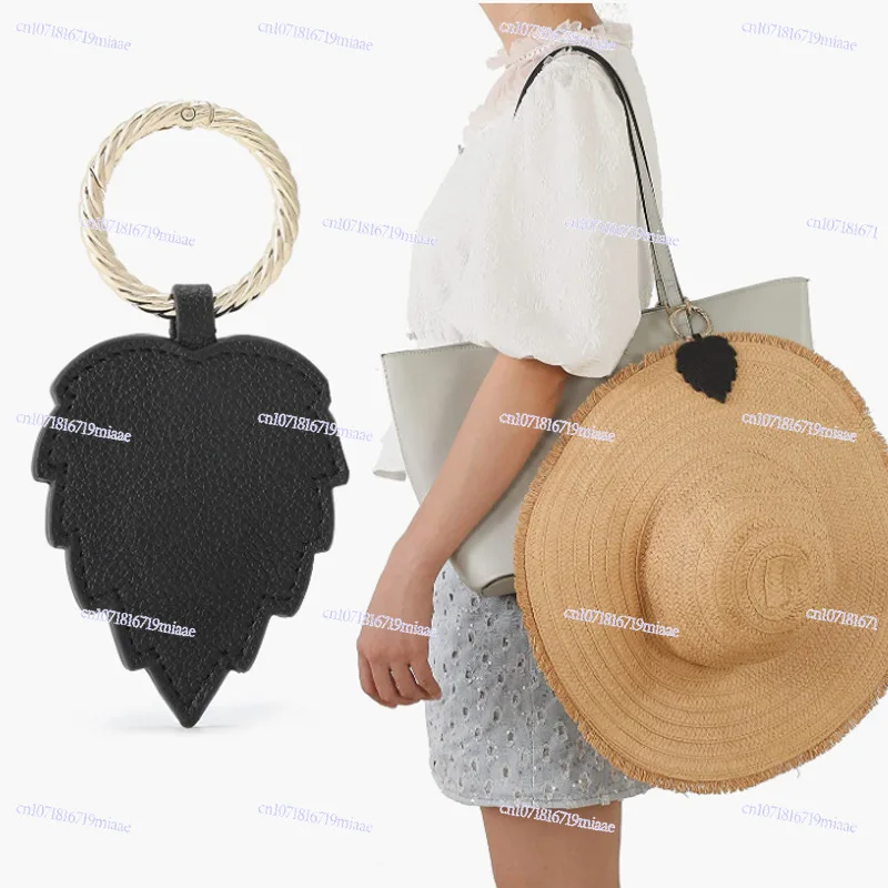 

PU Leather Magnetic Cap Clip Outdoor Sun Hat Strong Magnetic Anti-lost Wallet Storage Clip Bag Pendant Hat Clip