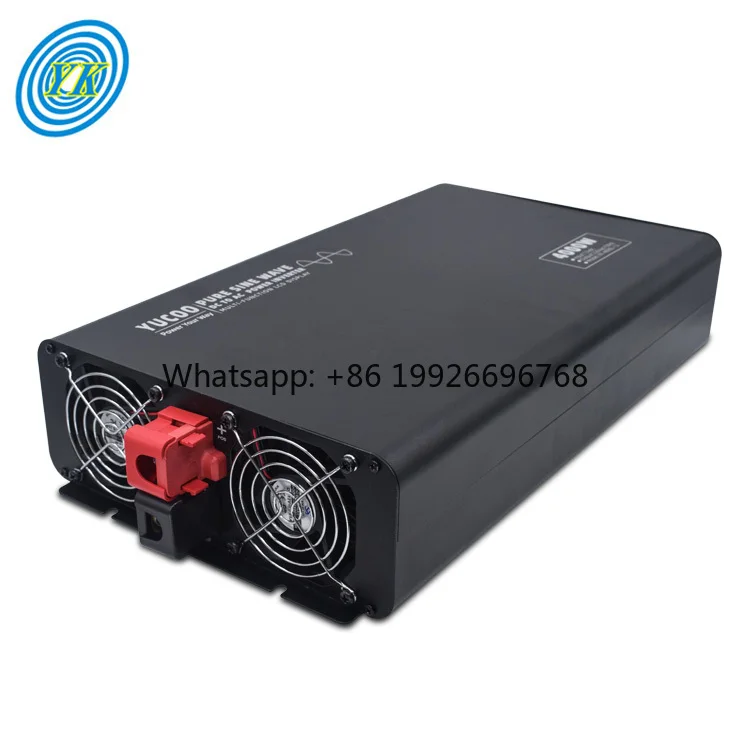 Dc to Ac Converter for Car 4000W 12V 24V 48V 60V 72V to 220Vac 120VAC Pure Sine Wave Inverter