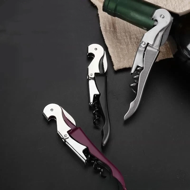 

Beer bottle opener multifunctional household screwdriver portable creative seahorse knife all steel red wine bottle opener