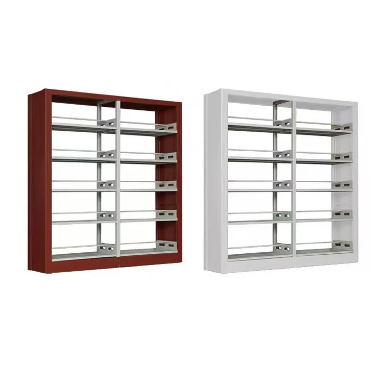 제조업체 직판 철제 책장 철제 및 목재 책장